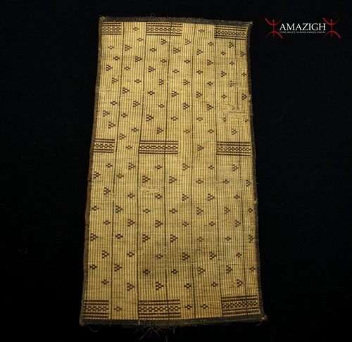 Old woven straw leather - woven, carpet