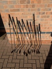 Group of 12 early hickory golf clubs (1880-1900) TimewarpGolf 