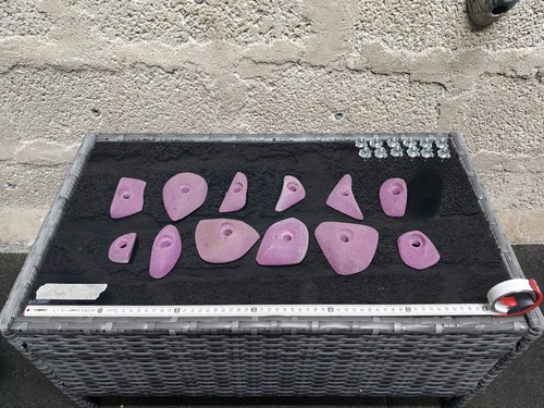 Climbing holds set - climbing,