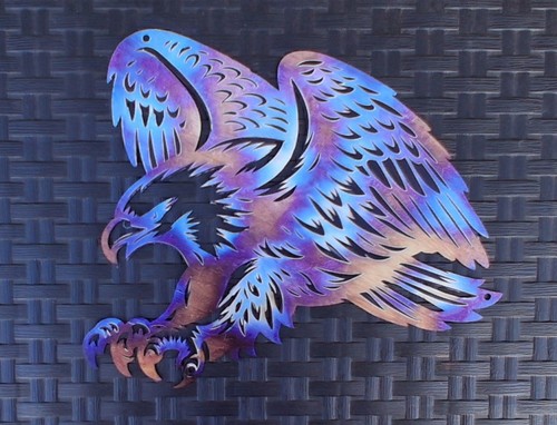 Flying bird metal materials - flying,