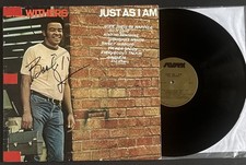Booker T Jones Bill Withers Just As I Am Hand Signed Vinyl Record Album LP 