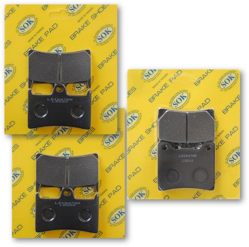 Front rear brake pads fit - front&rear,