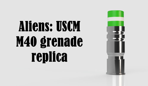 Green m40 replica prop - m40,