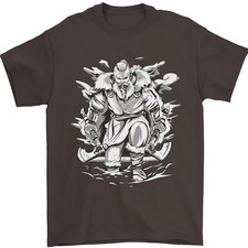 Viking Warrior Valhalla Odin Axe Gym God Mens T-Shirt 100% Cotton