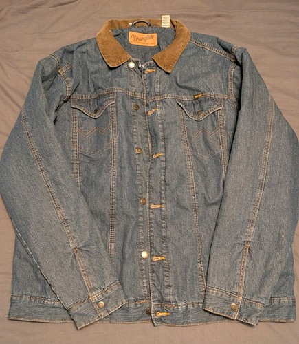 Wrangler blanket lined denim - lined,