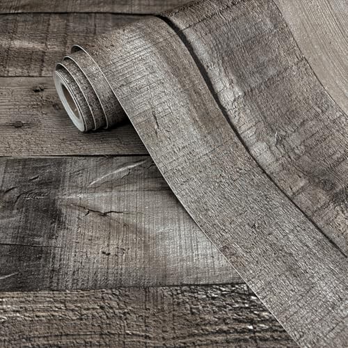Gray shiplap peel and stick - ,
