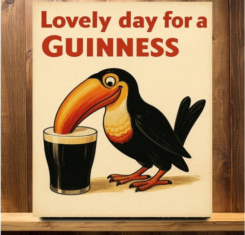 Lovely day for guinness - lovely,