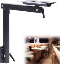 Detachable 360 Swivel Table Leg T5 T6 Campervan Caravan Motorhome Boat Black
