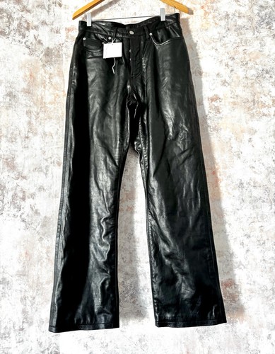 Zara black genuine leather - genuine,