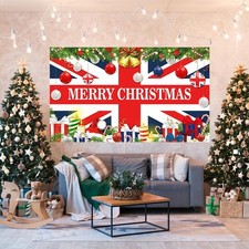 Christmas Flag 5ft x 3ft with