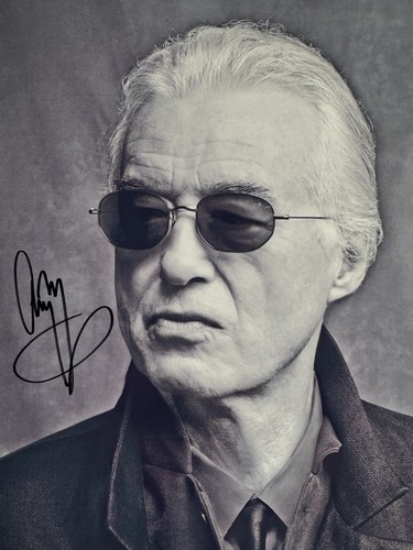 Jimmy page autographed - page, 8x10
