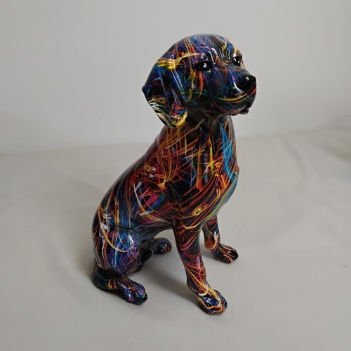 Graffiti art labrador - graffiti,