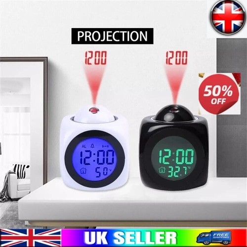 Digital led projection alarm - led,