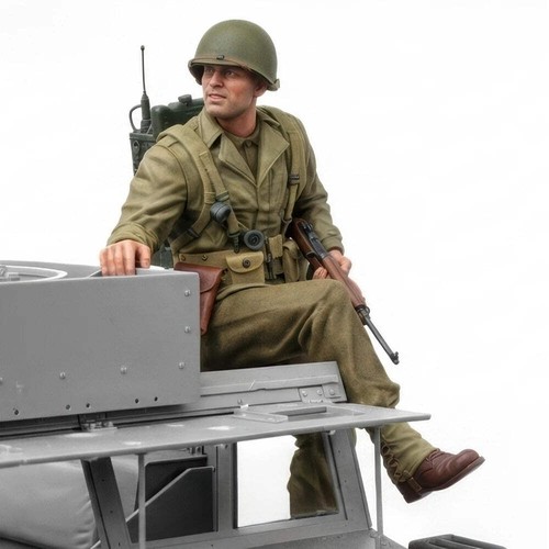 Resin model figure u - resin, u.s
