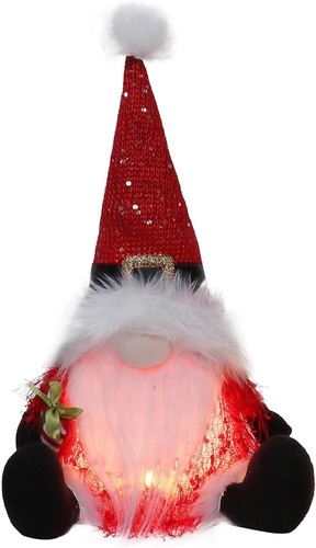 Light led santa gonk - light,