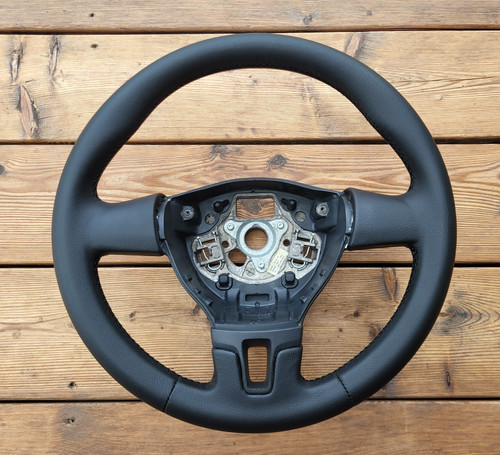 New leather steering - steering, wheel