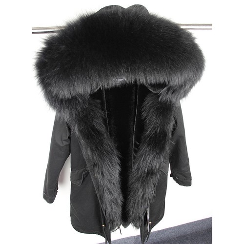 Women winter fur coat jacket - women's,