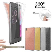 Case For Sony Xperia X XA Clear 360 Full Body Shockproof Silicone Phone Cover