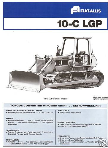 Fiat allis lgp - fiat-allis, crawler