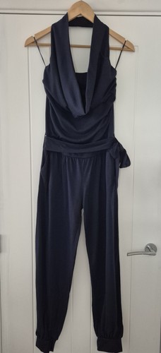 Petite navy halterneck - petite,