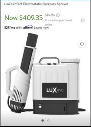 Lux electrostatic battery