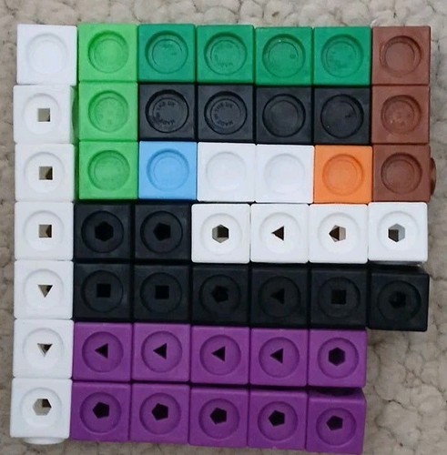 Mathlink cube linking building - linking,