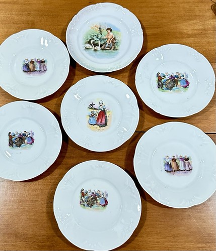 Seven antique victorian - antique,