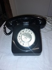 Vintage BT Telephone, Black