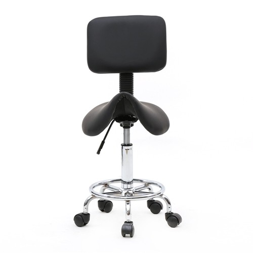 Ergonomic saddle stool with - ergonomic,