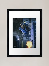 The iron giant framed art - the,