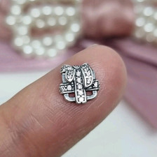 Genuine Pandora Precious Gift Petite Floating Locket Charm S925 ALE ?R15a