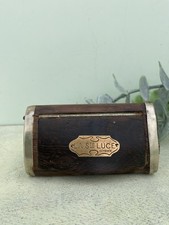 Pretty Collectible Antique French Wooden Snuff Box