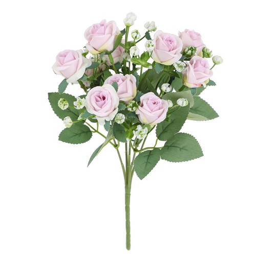 Heads silk rose artificial - heads,