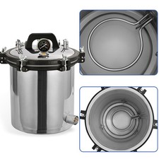 HEATH LAB EQUIPMENT SCIENTIFIC 18L AUTOCLAVE STERILIZER HOSPTIAL DENTAL