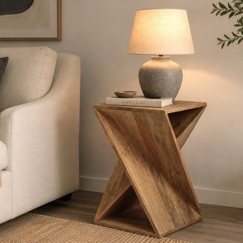 Solid mango wood side - solid,