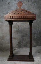 Antique Wooden Chapel Altar
