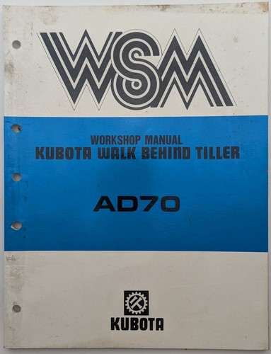 Original kubota walk - kubota, behind
