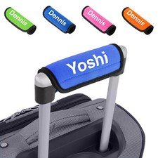 Personalised Luggage Handle Covers Straps Neoprene Suitcase Wrap Grip Cover Soft