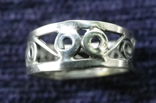 Vtg size 2 silver - 4,