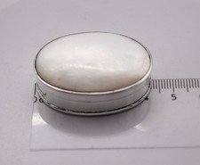 Sterling Silver Pill Box with