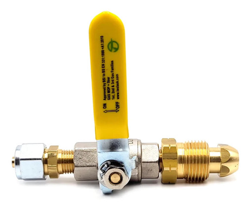 Refill gas adapter for - adapter,