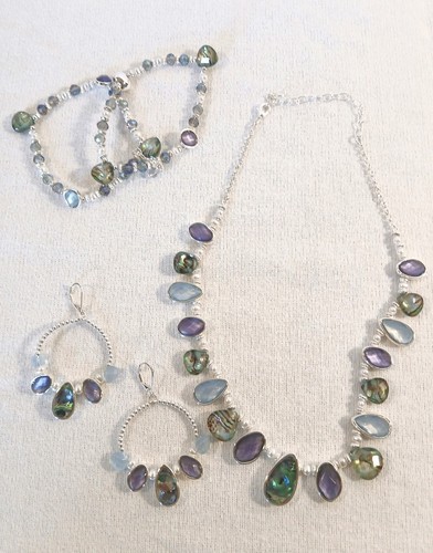 Vintage style albalone pearl - vintage,