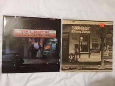 ELTON JOHN - 2LP LOT DON'T SHOOT ME I'M THE PIANO PLAYER/TUMBLEWEED CONNECTION