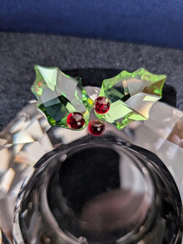 Swarovski holly tea light - swarovski,