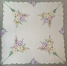  Vintage Hand Embroidered