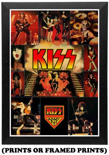 Kiss vintage wall art rock - wall,