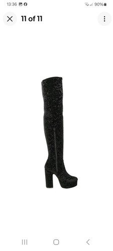 Shellys london black velvet - london,