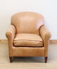 John Lewis Tan Leather Club