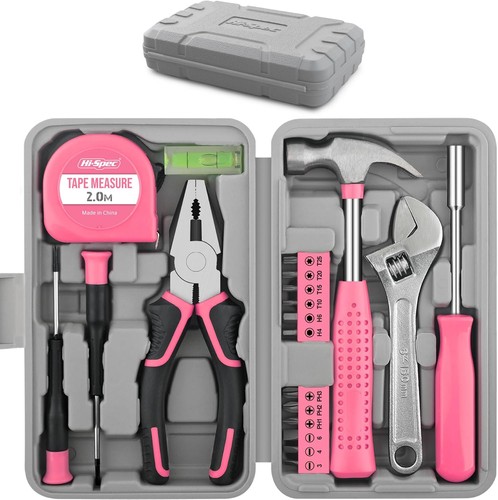 Pink tool kit gift set - set, for