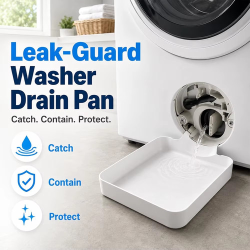 Washing machine drainage tray - washing,